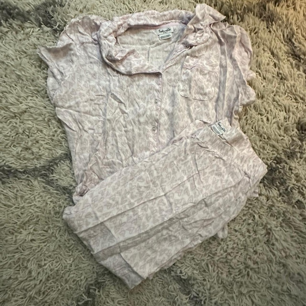 Splendid Light Pink Pajama Set